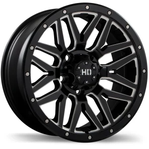 Fast HD – Menace – Black – 18″x9″ 15mm – Summer Wheels – F240-1890-51FH+15F101